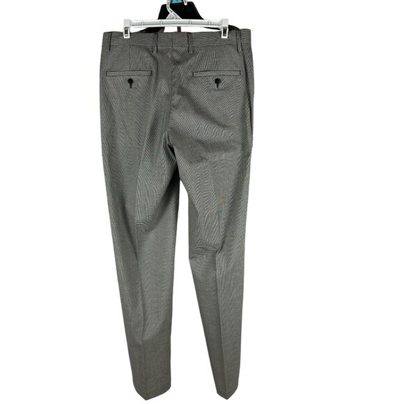 1926 Originals Slim Fit Gray Plaid Dress Pants 32x32 - Picture 3 of 6